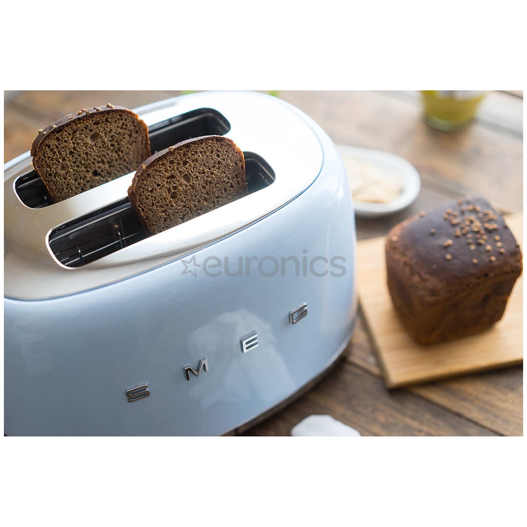 Smeg, 950 W, light blue - Toaster
