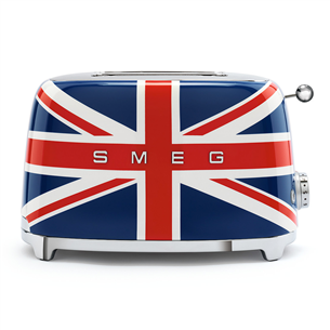 Smeg, 950 Вт, синий/красный - Тостер