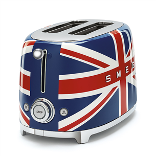 Smeg, 950 W, blue/red - Toaster