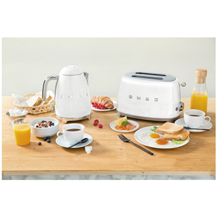 Smeg, 950 W, white - Toaster