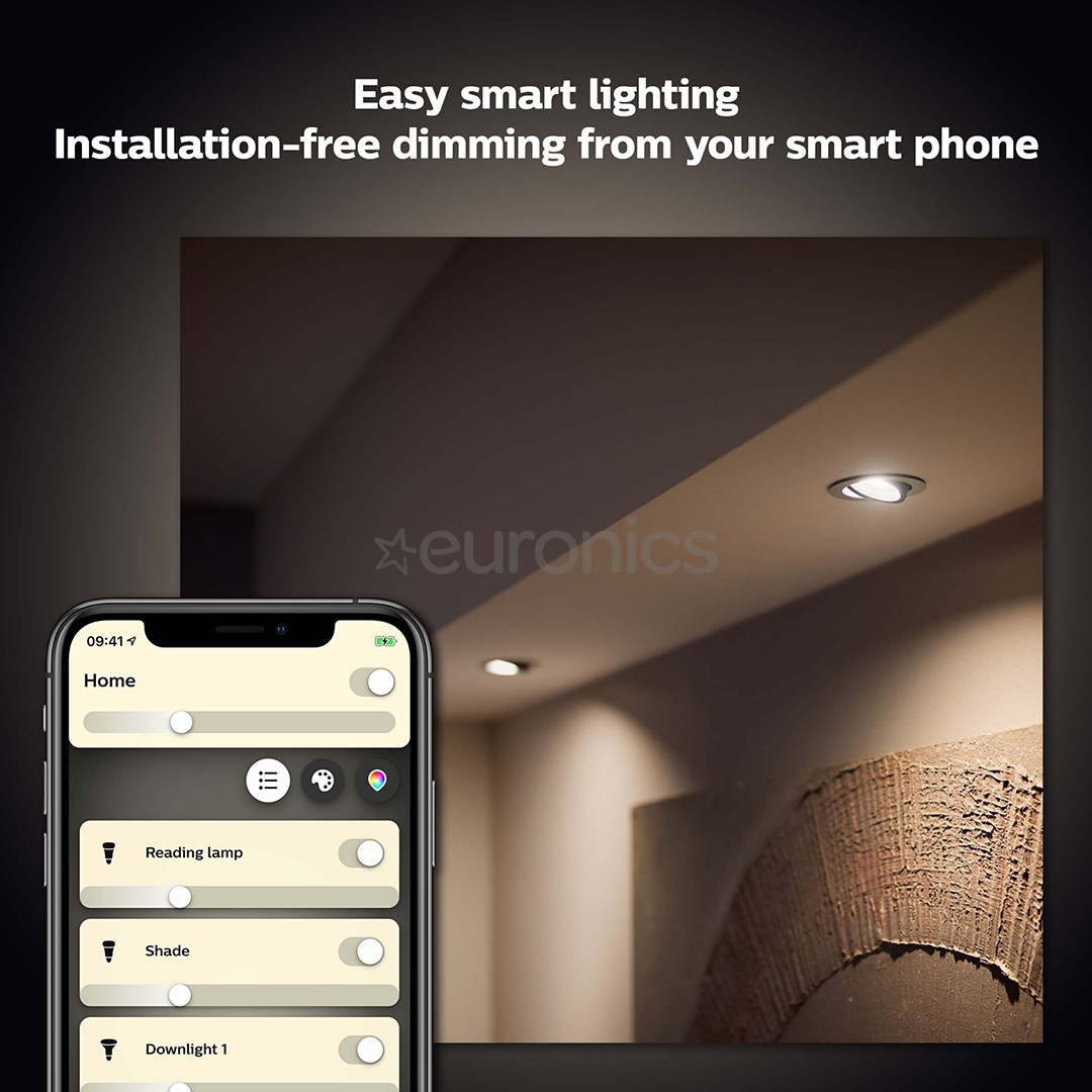 Philips Hue White Vintage Bluetooth, E27, white - Smart Light
