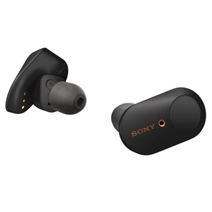 Sony WF1000XM3, black - True-wireless Earbuds