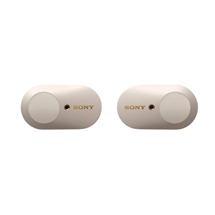 Sony WF1000XM3, silver - True-wireless Earbuds