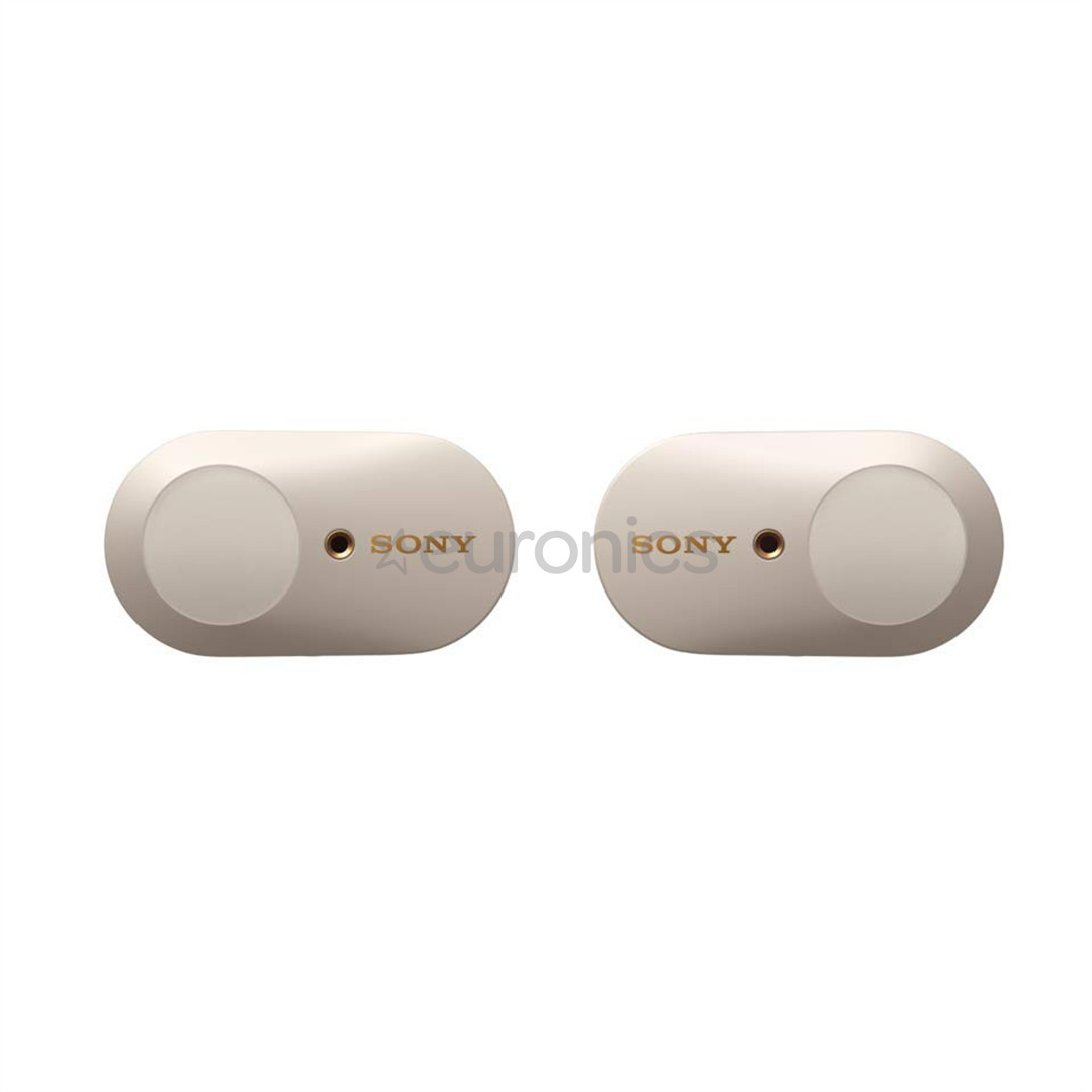 Sony WF1000XM3, silver - True-wireless Earbuds