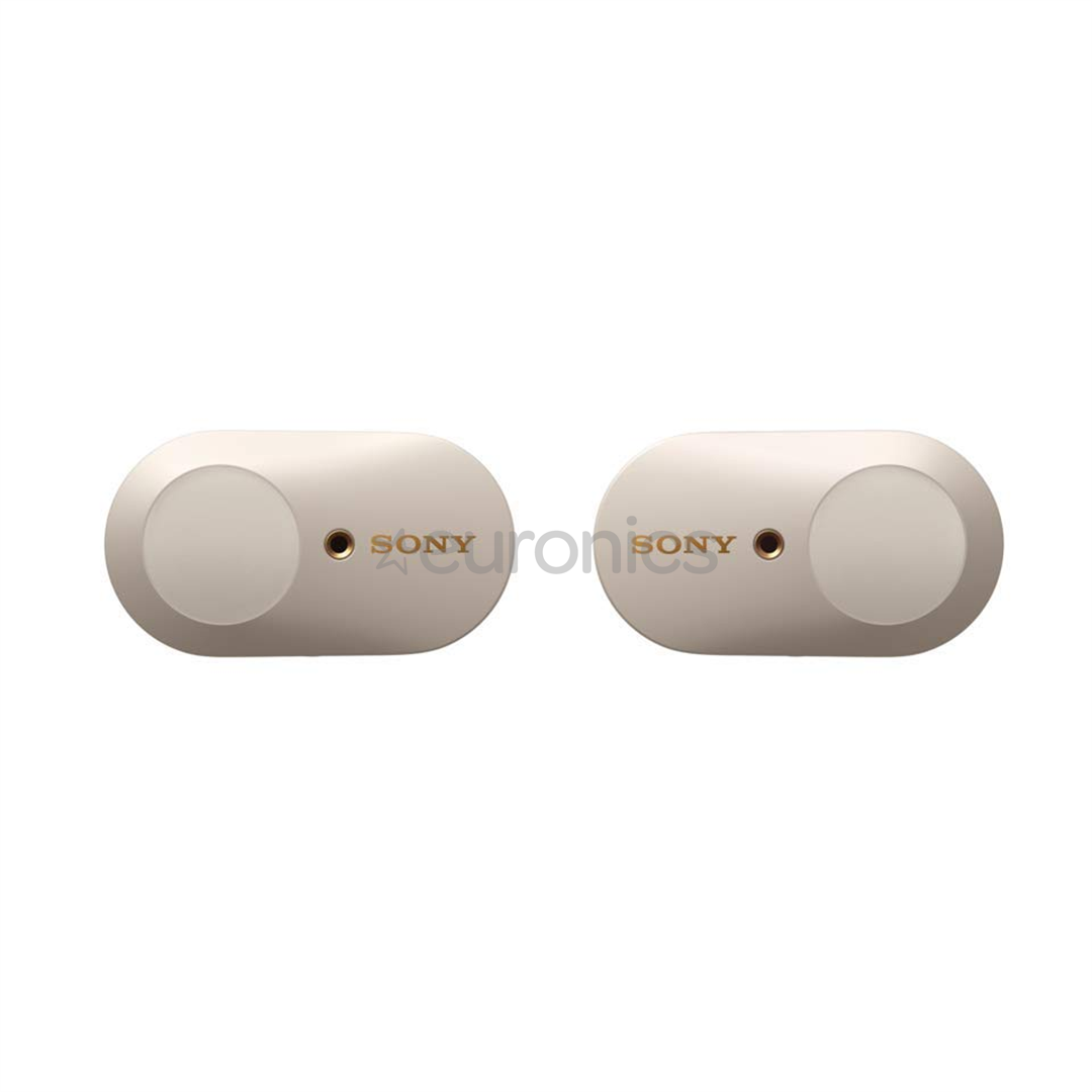 Sony WF1000XM3, silver - True-wireless Earbuds
