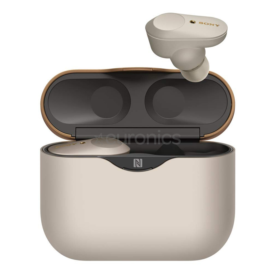 Sony WF1000XM3, silver - True-wireless Earbuds