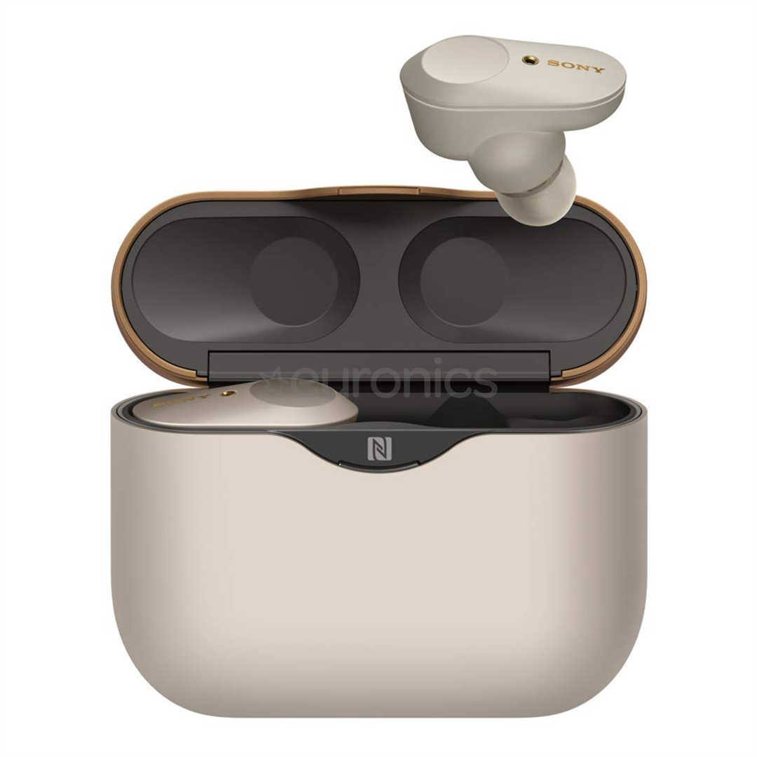 Sony WF1000XM3, silver - True-wireless Earbuds