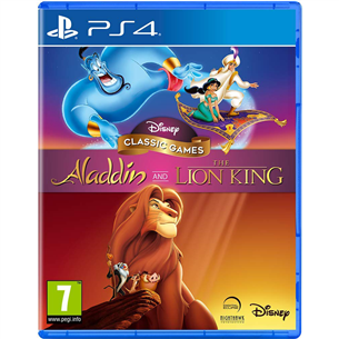PS4 mängud Aladdin & The Lion King