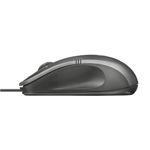 Trust Ivero Compact, gray - Wired Optical Mouse