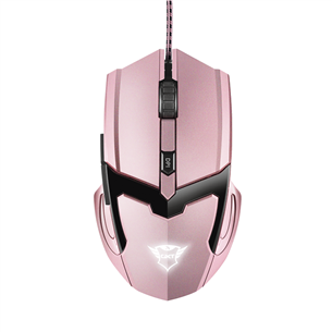 Trust GXT 101P Gav, pink - Wired Optical Mouse