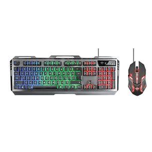 Wired keyboard + mouse Trust GXT 845 Tural Gaming Combo (SWE)