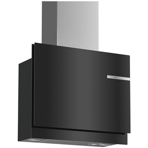 Bosch, 739 m³/h, width 59 cm, black/inox - Cooker Hood