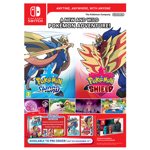 Switch mängud Pokemon Sword + Shield