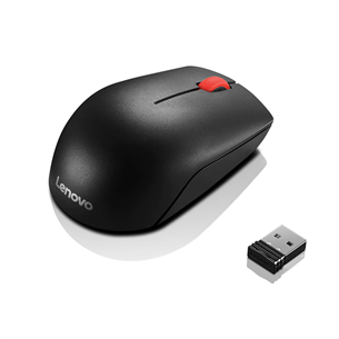 Lenovo Essential Compact, black - Wireless Optical Mouse