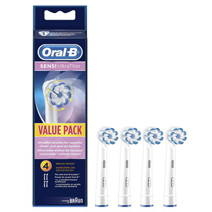 Braun Oral-B Sensi UltraThin, 4 шт., белый - Насадки для зубной щетки