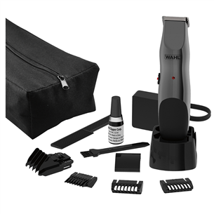 Wahl/ black, 1-12 mm, silver/black - Beard trimmer