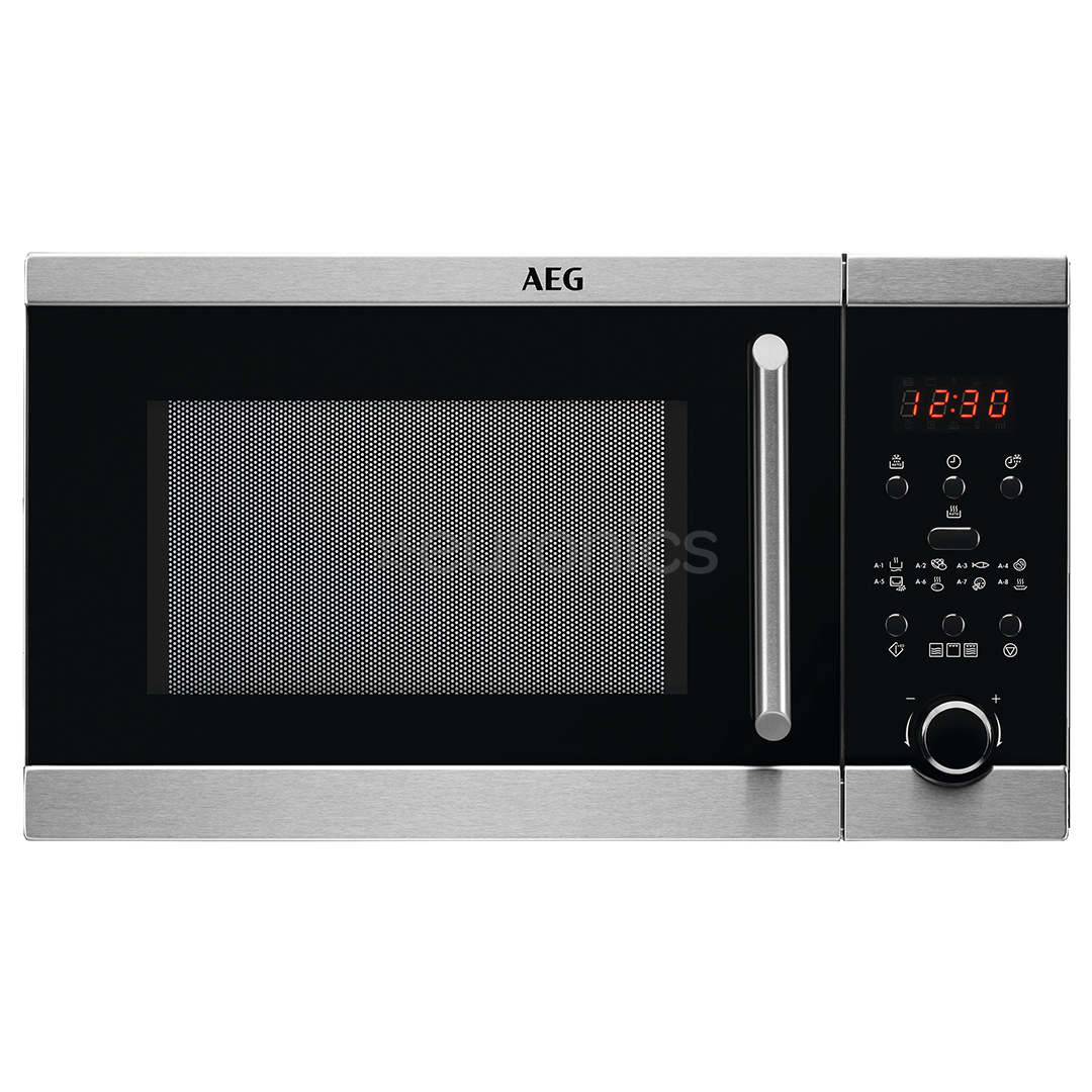 AEG, 20 л, черный/нерж. сталь - Микроволновая печь с грилем
