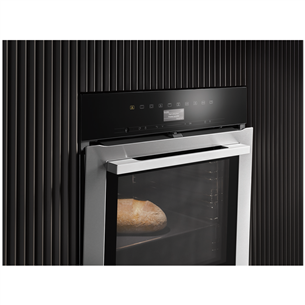 Miele, TasteControl, 76 L, roostevaba teras/must - Integreeritav ahi