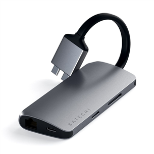 USB-C jagaja Satechi Multimedia Dual 4K HDMI