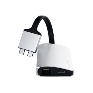 USB-C jagaja Satechi Multimedia Dual 4K HDMI