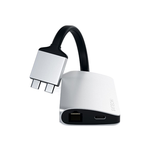 Адаптер USB-C Satechi Multimedia Dual 4K HDMI