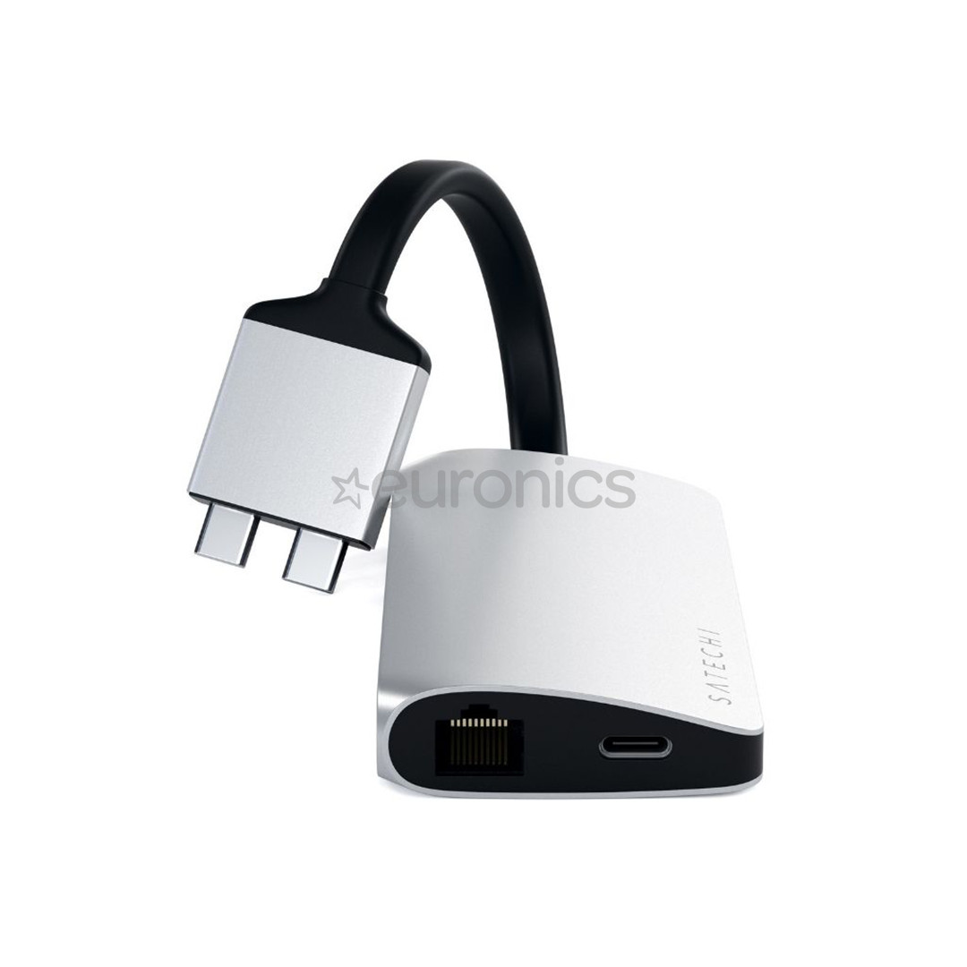 USB-C jagaja Satechi Multimedia Dual 4K HDMI