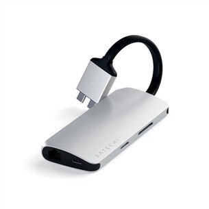 USB-C jagaja Satechi Multimedia Dual 4K HDMI