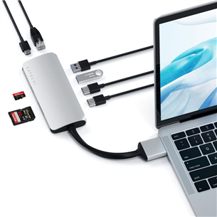 USB-C hub Satechi Multimedia Dual 4K HDMI