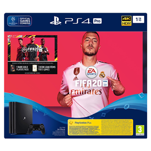 Игровая приставка PlayStation 4 Pro, Sony / 1 TB + FIFA 20