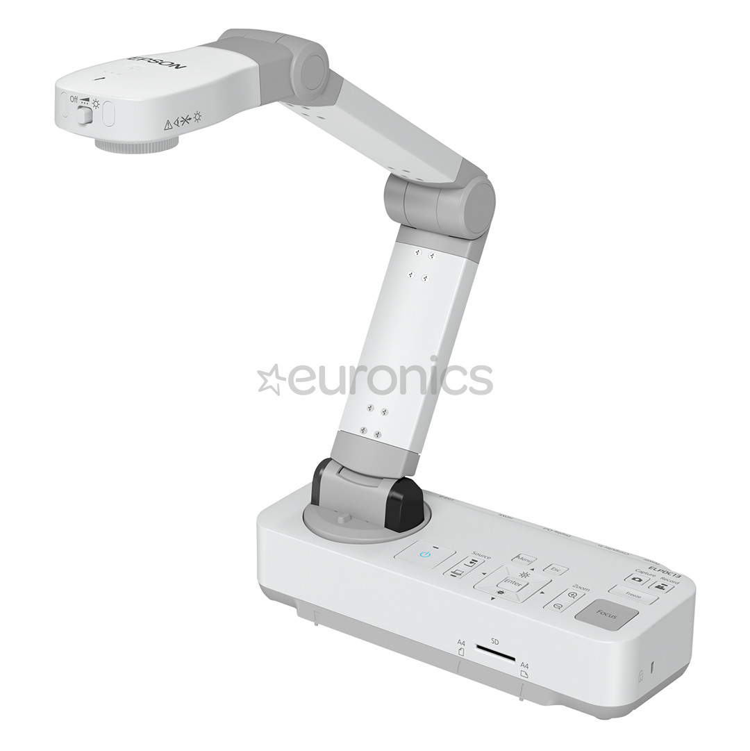 Epson Visualizer ELPDC13, FHD, white - Document camera