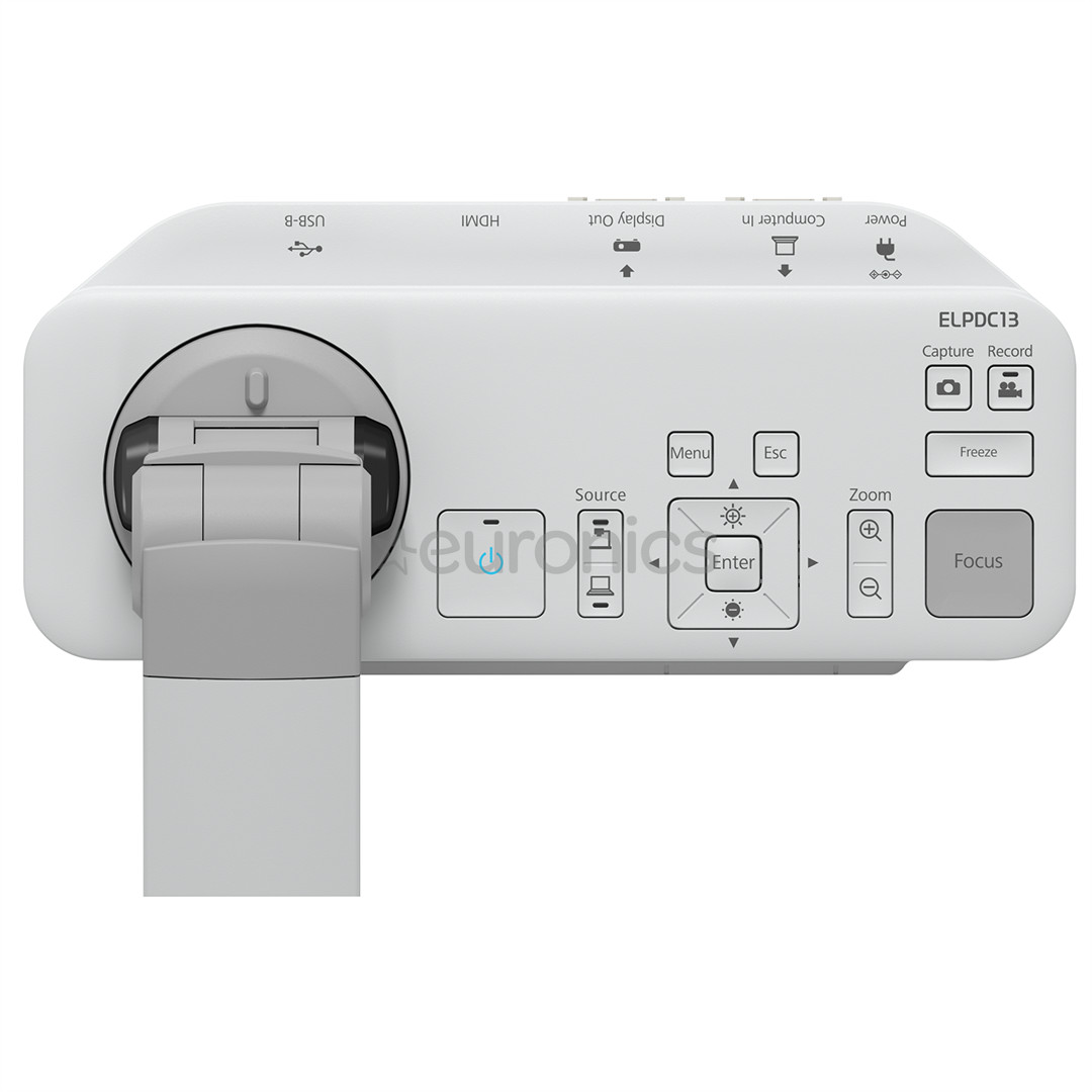 Epson Visualizer ELPDC13, FHD, white - Document camera