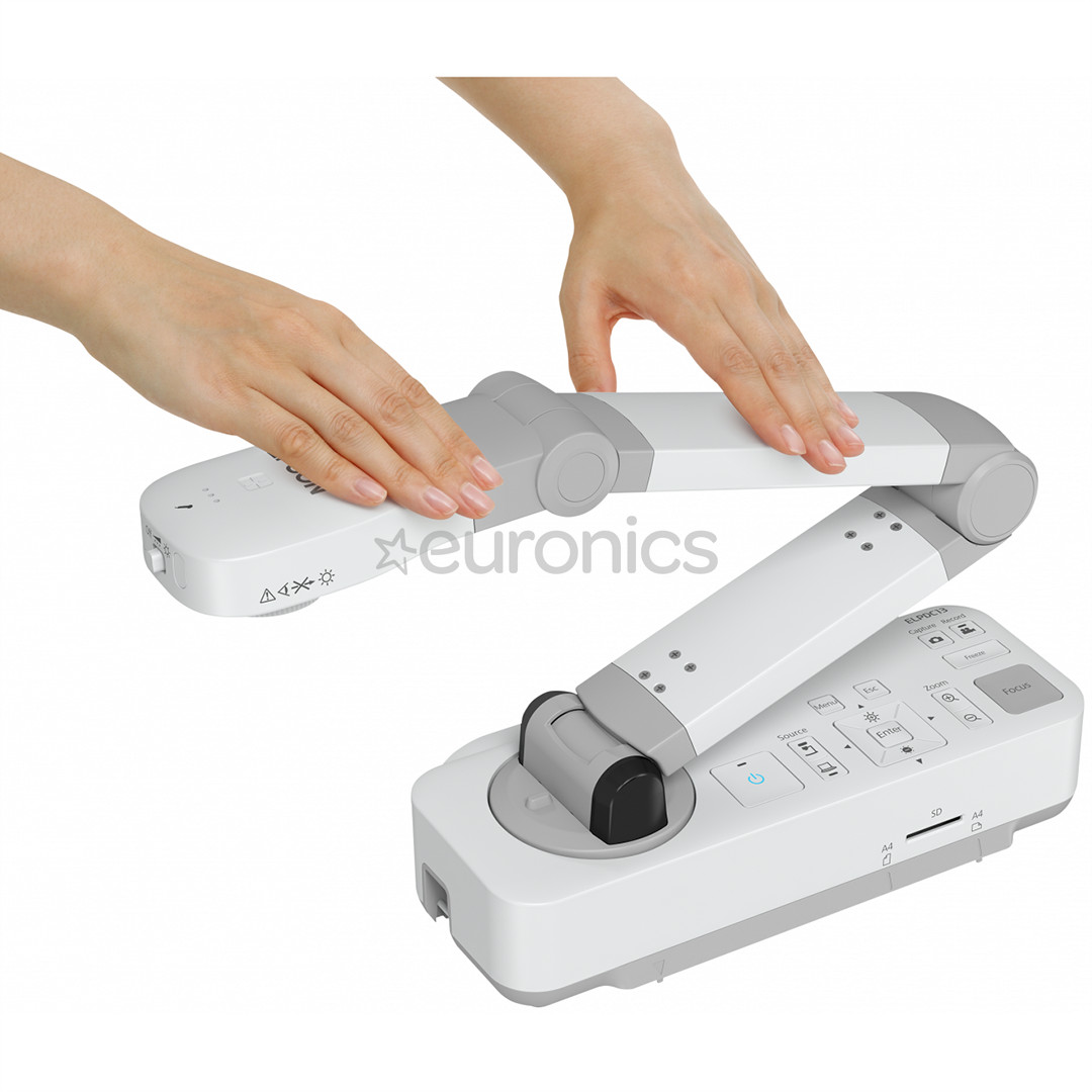 Epson Visualizer ELPDC13, FHD, white - Document camera