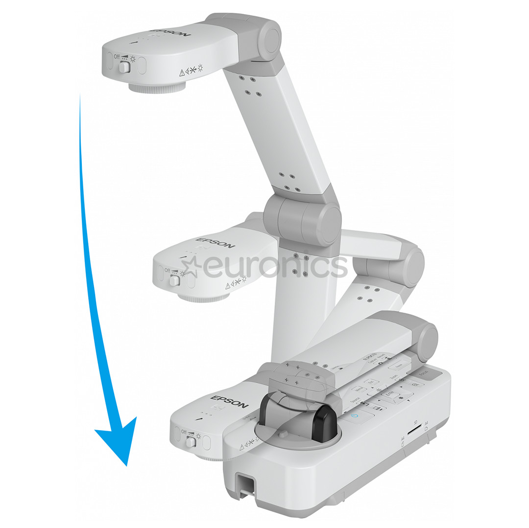 Epson Visualizer ELPDC13, FHD, white - Document camera