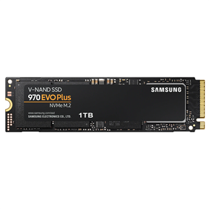 Samsung 970 EVO Plus, M.2, NVMe, PCIe 3.0, 1 TB - SSD MZ-V7S1T0BW