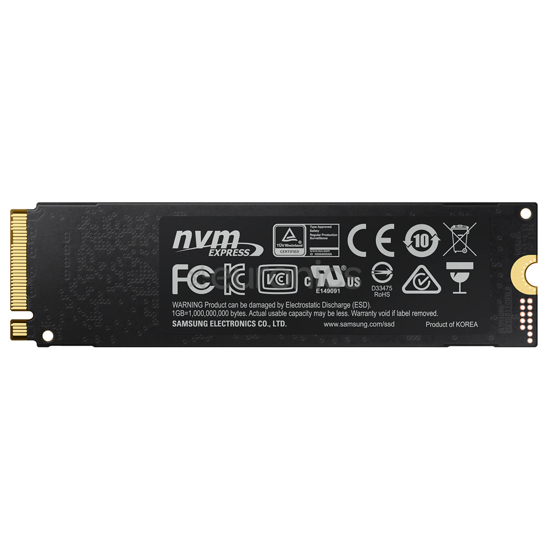 Samsung 970 EVO Plus, M.2, NVMe, PCIe 3.0, 1 TB - SSD