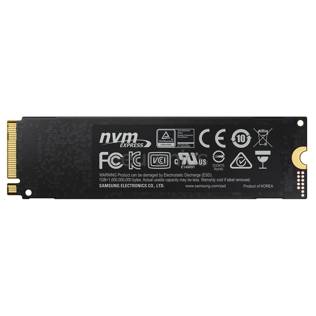 Samsung 970 PRO, M.2, NVMe, PCIe 3.0, 1 TB - SSD