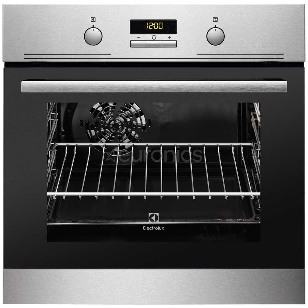 Electrolux, pürolüütiline puhastus, 57 L, roostevaba teras - Integreeritav ahi