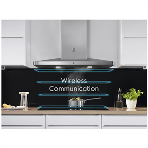 Electrolux, 700 м³/ч, ширина 77 см, нерж. сталь - Интегрируемая вытяжка