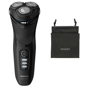 Philips Series 3000 Wet & Dry, черный  - Бритва