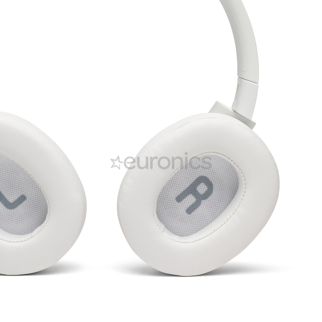 JBL Tune 750, valge - Kõrvapealsed juhtmevabad kõrvaklapid