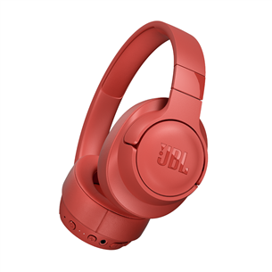 JBL Tune 750, punane - Kõrvapealsed juhtmevabad kõrvaklapid