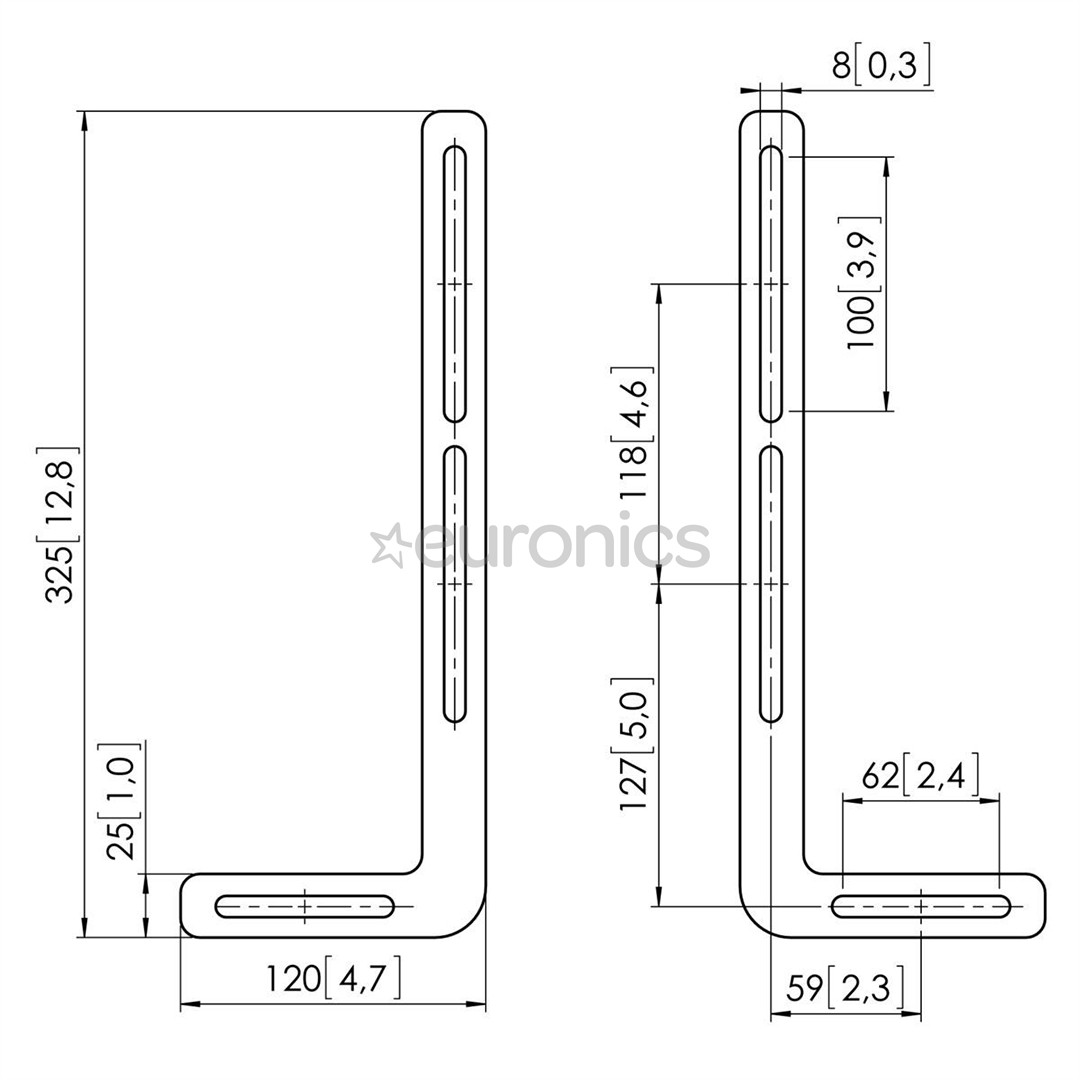 Soundbari lisakinnitus Vogel's SOUND 1250
