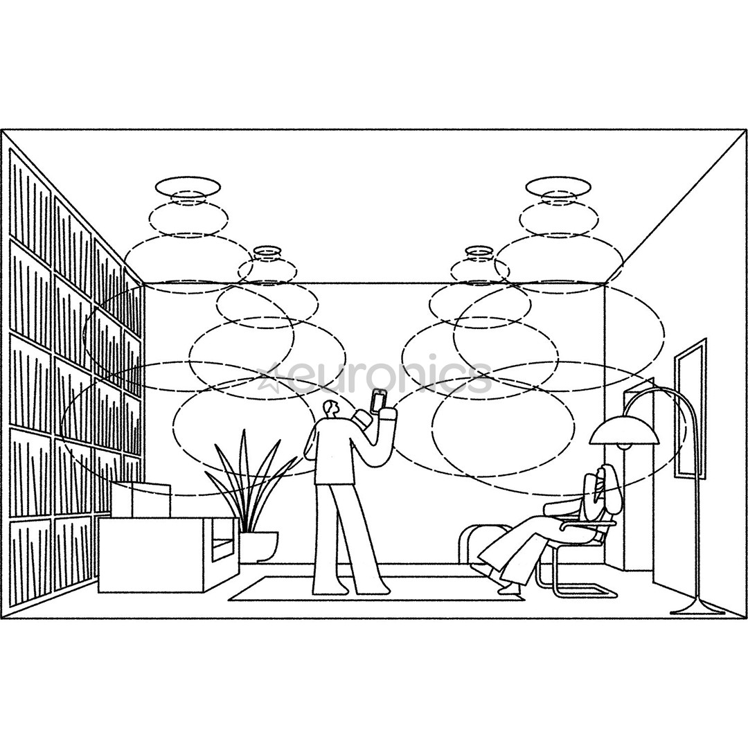 Sonos Sonance In-Ceiling speakers, 6'', valge - Süvistatavad laekõlarid