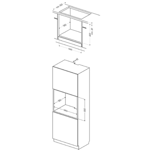 Built - in oven Hansa