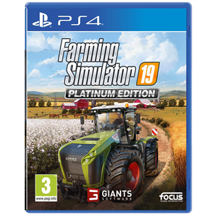Игра Farming Simulator 19 Platinum Edition для PlayStation 4