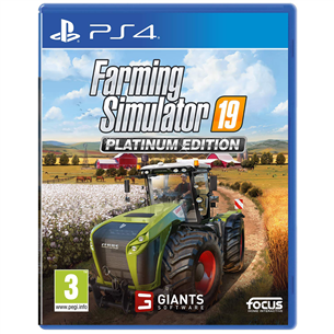 PS4 mäng Farming Simulator 19 Platinum Edition