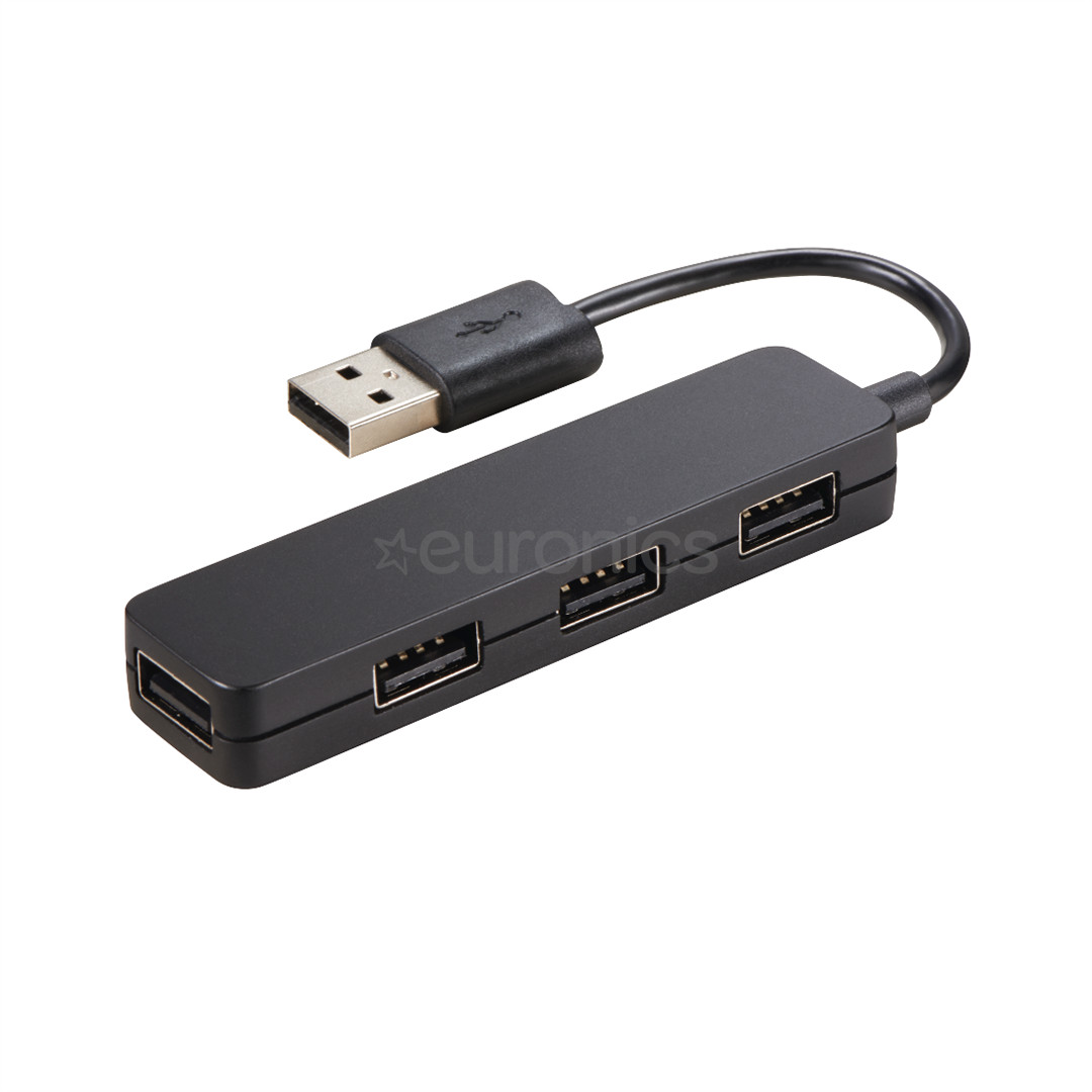 USB-хаб Hama USB 2.0 Slim