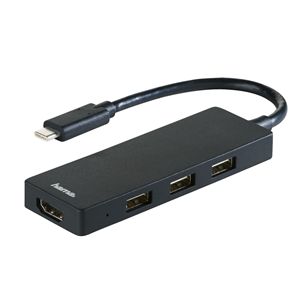 USB-хаб Hama USB-C, 3x USB 2.0 и HDMI