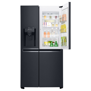LG Water & Ice Dispenser, 625 L, черный - SBS Холодильник