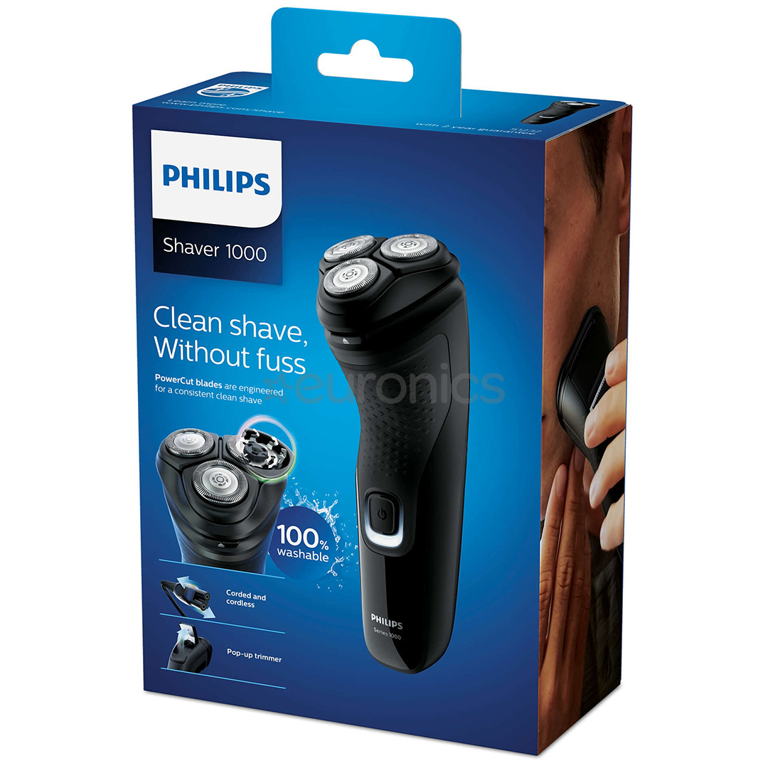 Philips Series 1000, black - Shaver